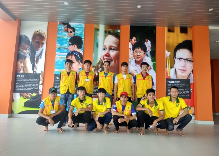 Vệ sinh sau xây dựng trường quốc tế Singapore