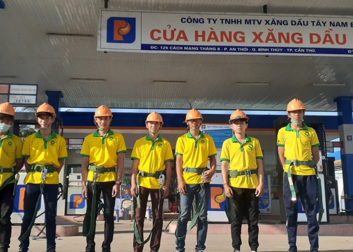 Dịch vụ tổng vệ sinh hệ thống xăng dầu Petrolimex 2019