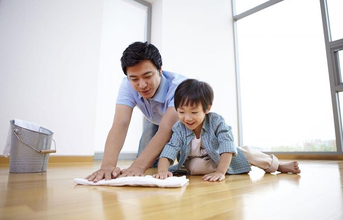 Cách dọn dẹp nhà cửa nhanh gọn đón Tết cùng gia đình